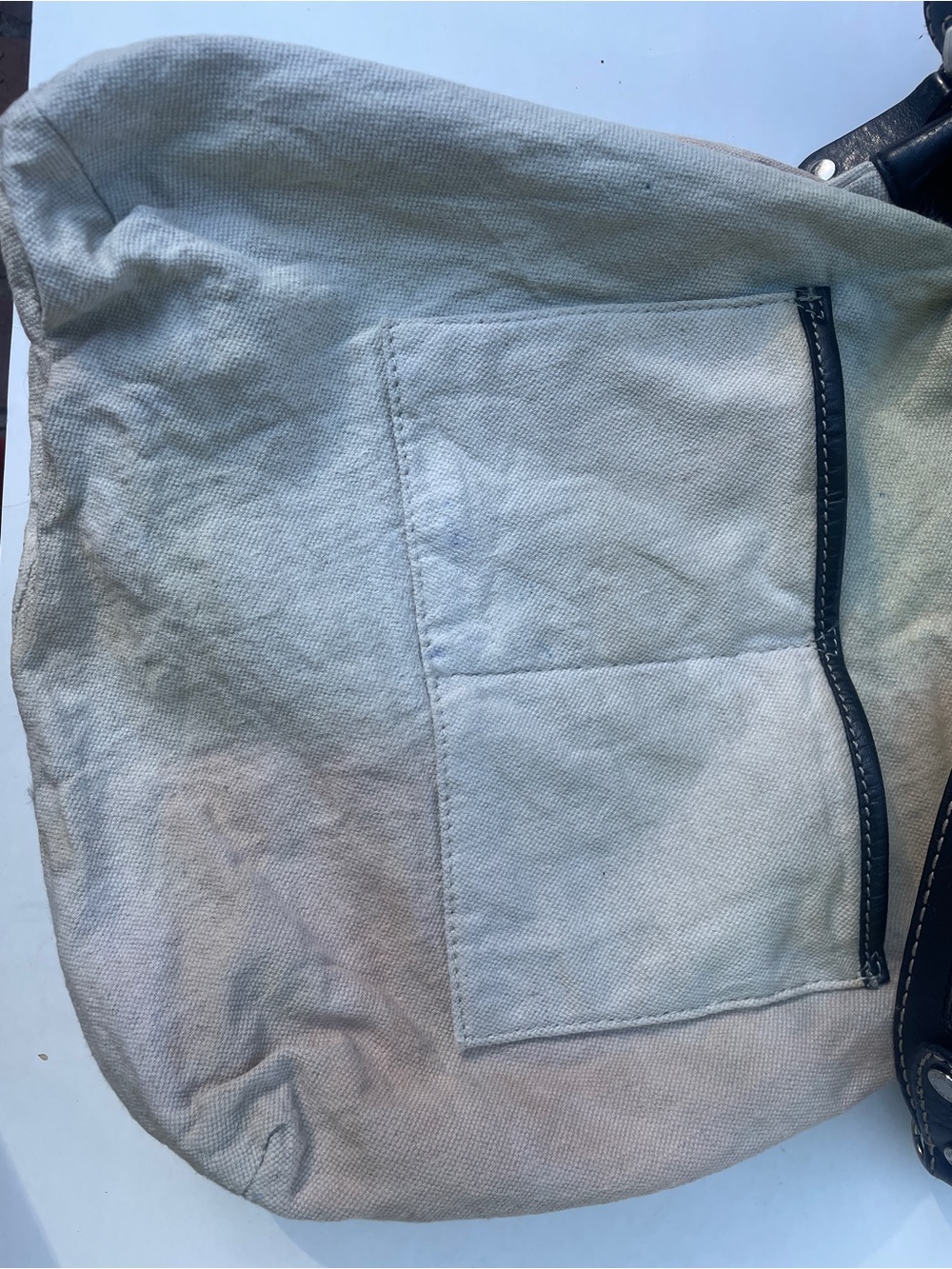 Vtg Michael kors Astor large leather hobo bag. - Picture 7 of 9